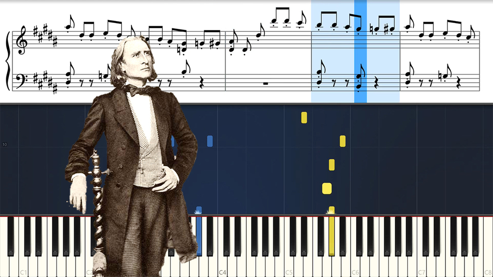 Liszt La Campanella Midi File